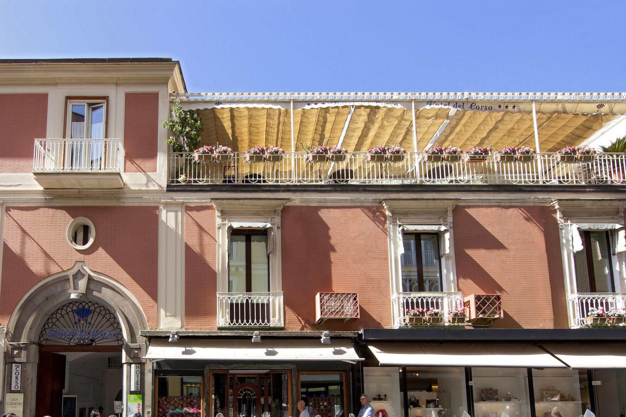 Hotel Del Corso Сорренто Экстерьер фото
